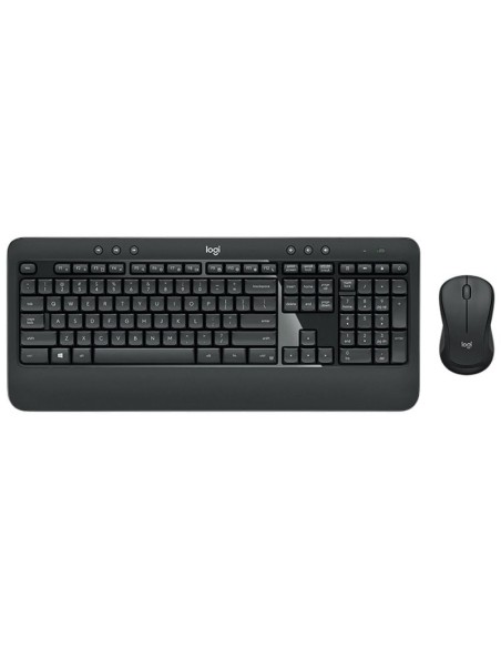 PMK540 Advanced es una combinacion inalambrica de teclado y raton de estilo convencional que ofrece precision comodidad y fiabi