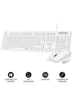 pLa combinacion de Teclado y raton Combo Business Slim Silencioso con cable USB te proporciona una precisa y confortable escrit