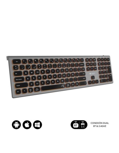 pLa fina linea entre el ocio y el trabajo se desdibuja con un teclado iluminado extendido y conectividad dual por Bluetooth o r