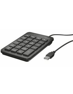 h2Teclado numerico USB h2pElegante teclado numerico ultradelgado para facilitar la entrada de datos numericos en cualquier port