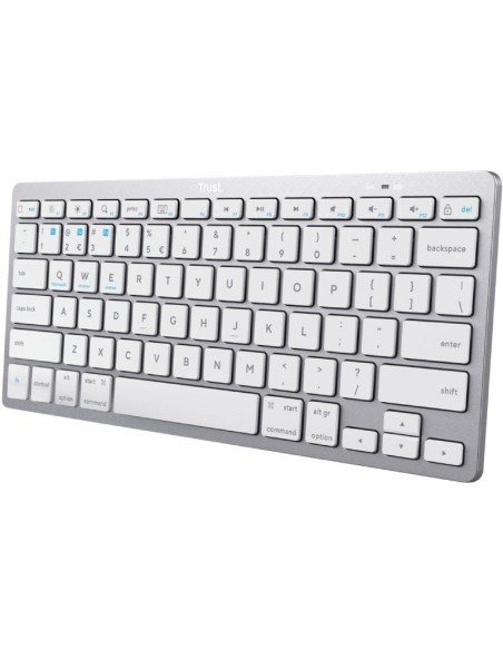 ph2Teclado Bluetooth inalambrico h2pTeclado Bluetooth inalambrico ultrafino para PC ordenador portatil tableta y smartphone pbr