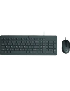 h2Teclado y raton con cable HP 150 h2divHazte con estos companeros perfectos y faciles de conectar un raton preciso y un teclad