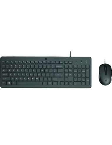 h2Teclado y raton con cable HP 150 h2divHazte con estos companeros perfectos y faciles de conectar un raton preciso y un teclad