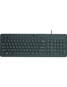 h2Teclado con cable HP 150 h2divCompanero de viaje ideal este comodo teclado con todas las prestaciones ira contigo dondequiera