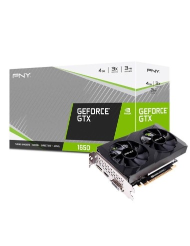 ph2PNY GeForce GTX8482 1650 4GB VERTO8482 GDDR6 con doble ventilador h2La GeForce GTX 1650 esta disenada con el rendimiento gra