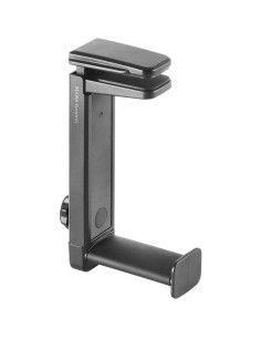 ph2SOPORTE DUAL PARA AURICULARES MHH2 h2El soporte de cascos definitivo 2 en 1 instalalo bajo o sobre la mesa sin ocupar apenas