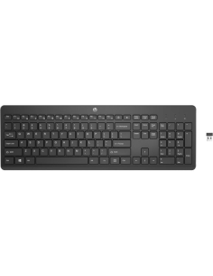 ph2Teclado inalambrico de HP 230 h2Disfruta de un teclado comodo elegante y silencioso Con un teclado de chiclet tendras la max