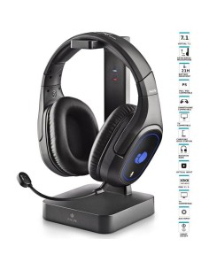 p ph2GHX 600 AURICULARES INALaMBRICOS GAMING h2h2CON SONIDO 71 BASE DE CARGA E ILUMINACIoN RGB h2ul liAuriculares de gaming ina