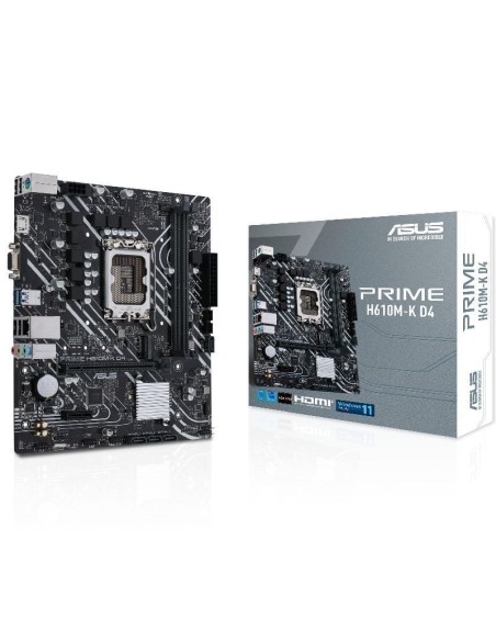 ph2ASUS Prime H610M K D4 Placa base micro ATX Intel H610 LGA 1700 con DDR4 PCIe 40 ranura M2 Realtek 1 Gb Ethernet HDMI D Sub p ph2ASUS Prime H610M K D4 Placa base micro ATX Intel H610 LGA 1700 con DDR4 PCIe 40 ranura M2 Realtek 1 Gb Ethernet HDMI D Sub p