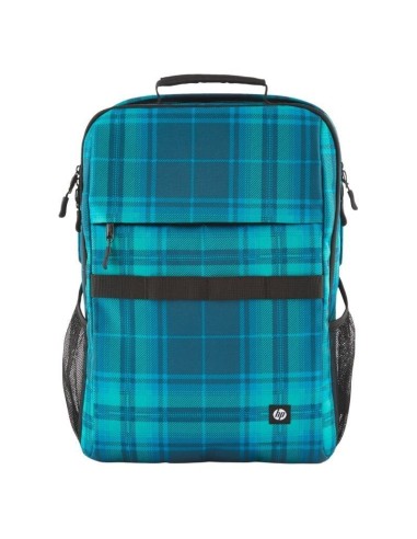 p ph2Mochila HP Campus XL con patron de cuadros de tartan h2Ya puedes recorrer el mundo con estilo y de una forma organizada Ya