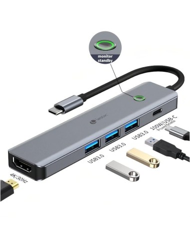 h2Leotec Docking Station 5 en 1 h2divh2EL TODO EN UNO QUE NECESITA TU EQUIPO h2pDisfruta de una mejor experiencia de usuario ta