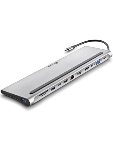 h2WONDER DOCK 12 h2divpADAPTADOR MULTIPUERTO TIPO USB C 12 EN 1 WIN MAC HDMI SD TF LAN PD 60W CHARGE 3XUSB30 pp pdiva href http