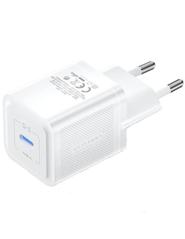 h2Cargador GaN USB C de 1 puerto 20 W h2divbr divdivh2Especificaciones h2pulliMarca liliVention liliColor liliBlanco liliInterf