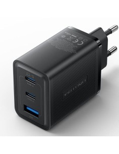 h2Cargador GaN de 3 puertos USB C C A 65W 65W 60W h2divbr divdivh2Especificaciones h2ulliMarca liliVention liliColor liliNegro 