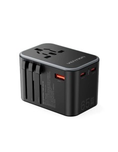 pSumergete en la maxima comodidad con un solo cargadorbrbrCon salidas de puerto unico USB C1 C2 que alcanzan los 65 W este carg