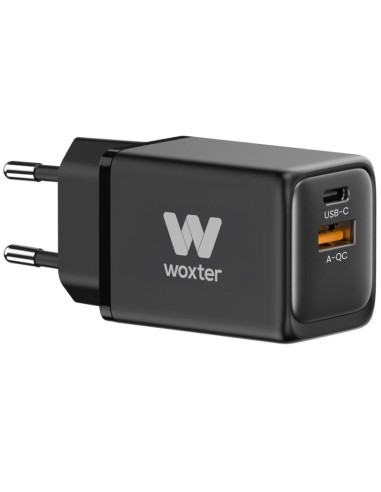 h2WOXTER 48W 2PORT PDQC CABLE C Cargador Rapido GaN h2divpCargador Rapido de 48W GaN 1 Toma USB C USB A ppPuedes cargar un disp