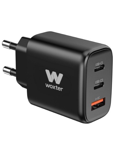 h2WOXTER 65W 2PORT PDQC CABLE C Cargador Rapido 2 Tomas USB C USB A h2divpCargador Rapido 65W 2 Tomas USB C USB A ppPuedes carg