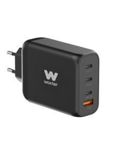 ph2WOXTER 100W 4PORT 1USBA3C 5A CABLE C Cargador Rapido GaN h2pSalida real de 100 W puedes cargar cualquier dispositivo USBbr b