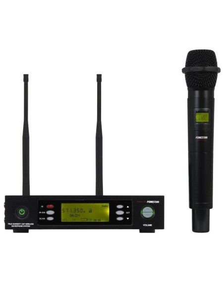 p ph2Microfonos inalambricos uhf MSH 887 570 h2pMicrofono inalambrico de mano UHFbrReceptor true diversity con microfono inalam