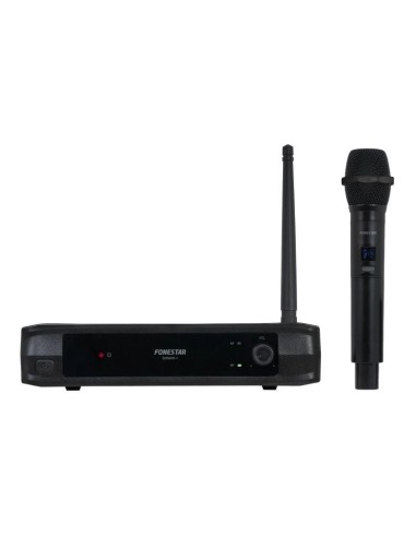 ph2Microfono inalambrico de mano UHF h2brul liMicrofono inalambrico de excelente alcance y calidad de sonido El transmisor util