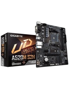 ph2Placa base ultraduradera AMD A520 con solucion Pure Digital VRM LAN para juegos GIGABYTE con administracion de ancho de band