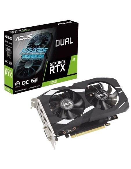 h2ASUS Dual GeForce RTX 3050 OC Edition 6GB GDDR6 h2divpulliMultiprocesadores de transmision NVIDIA Ampere el nuevo Ampere SM o