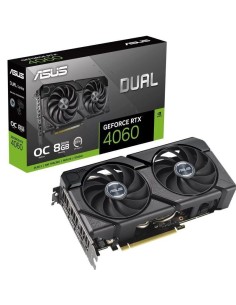 h2ASUS Dual GeForce RTX 4060 EVO Edicion OC 8GB GDDR6 h2divpulliCon tecnologia NVIDIA DLSS3 arco ultraeficiente de Ada Lovelace