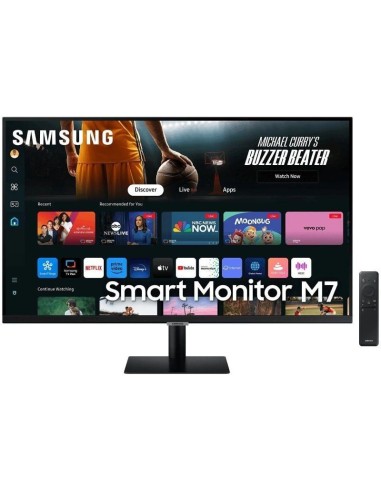 h2Smart Monitor M7 M70D 328221 4K UHD 60Hz h2divulli4K UHD video nitido La resolucion 4K UHD hace que tus contenidos cobren vid