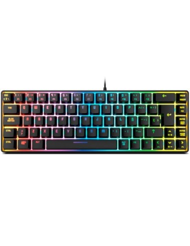 h2Kalista h2pRGB Gaming Mini Keyboard ppKrom Kalista es un compacto teclado gamer de membrana perfecto para aquellos que quiere