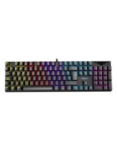 ph2KASIC h2h2MECHANICAL RAINBOW GAMING KEYBOARD h2ul liTeclado mecanico con switches de alta calidad li liTeclas retroiluminada