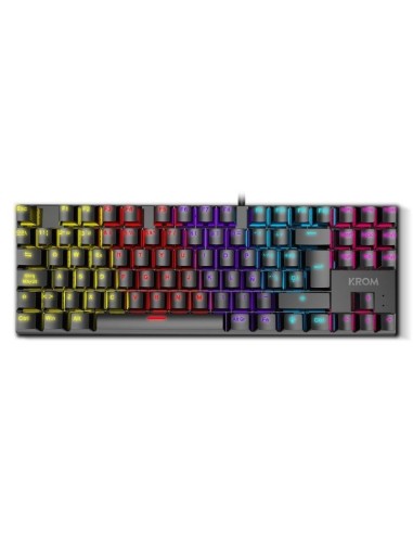 ph2KASIC TKL h2h2MECHANICAL RAINBOW TKL GAMING KEYBOARD h2ul liFormato TKL sin teclado numerico li liTeclado mecanico con switc