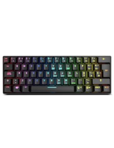 ph2KLUSTER h2h2RGB GAMING MINI BT KEYBOARD h2ul liTeclado mecanico con switches de alta calidad li liDiseno en formato 60 li li