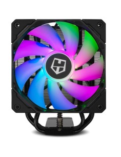 ph2ENFRIADOR DE CPU DE ALTO RENDIMIENTO H 224 ARGB NEGRO h2divHummer H 224 ARGB es un strongcooler con 4 heatpipes de cobre de 