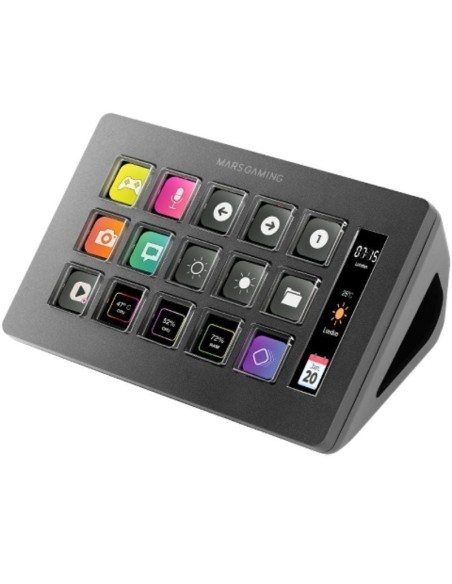 ph2STREAM DECK SLIM MSD ONE h2pCon un diseno moderno y compacto el Stream Deck Slim MSD ONE se adapta a cualquier setup gaming 