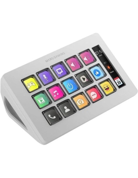 ph2STREAM DECK SLIM MSD ONE h2pCon un diseno moderno y compacto el Stream Deck Slim MSD ONE se adapta a cualquier setup gaming 