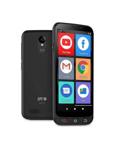 ph2SPC ZEUS 4G PRO h2brSmartphone para mayores con teclas fisicas modo facil y pantalla tactil de 55 Incorpora boton SOS funcio