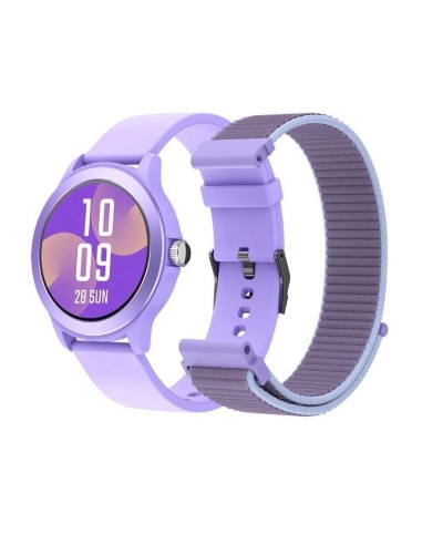 ph2SPC SMARTEE DUO VIVO h2pSmartwatch de 1278221 con pantalla tactil de alta definicion 3 colores disponibles 2 correas interca