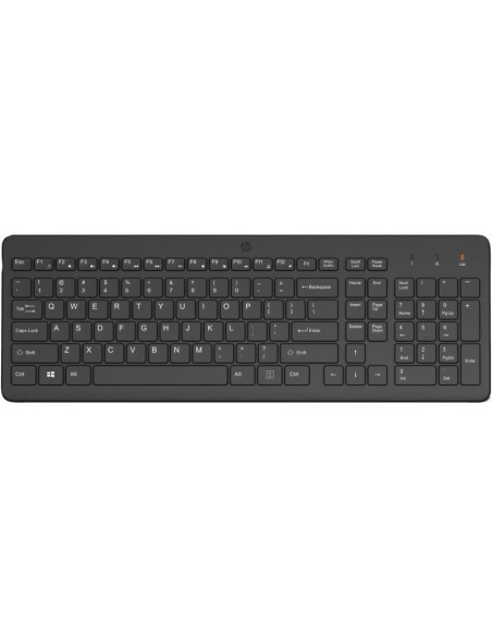 ph2Teclado inalambrico HP 225 h2divpEl companero inalambrico ideal en tus desplazamientos Un teclado de tamano completo con tod