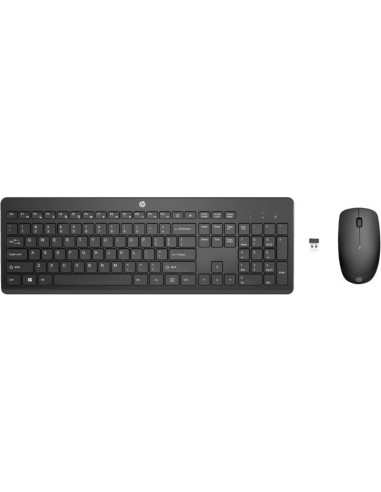 h2Combo de teclado y raton inalambricos HP 235 h2pDisfruta de un combo de teclado y raton que es comodo elegante y silencioso P