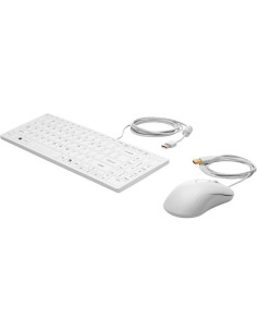 ph2Raton y teclado USB HP Healthcare Edition h2divpAproveche al maximo su espacio de trabajo con los elegantes teclados y raton