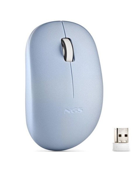 ph2FOG PRO BLUE h2p ppRAToN INALaMBRICO CON TECLAS SILENCIOSAS pulliRaton optico inalambrico de 1000 DPI con conexion USB liliI