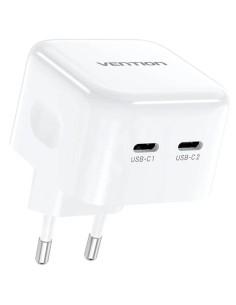 h2Cargador Vention USB CUSB C GaN 35W 35W color blanco h2divbr divh2Especificaciones h2divpullibConectividad b liliInterfazes l