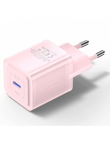 h2Cargador GaN USB C de 1 puerto 20 W h2pbr pp ph2Especificaciones h2ulliMarca liliVention liliColor liliRosa liliInterfaz lili