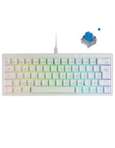 ph2Diseno ultra compacto h2pCon un formato ultra compacto al 60 el teclado gaming MKMINIPRO optimiza tu espacio sin sacrificar 