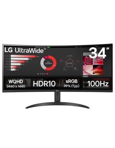 ph2Ver mas hacer mas h2pEl UltraWide8482 WQHD 3440 x 1440 con curvatura 1800R y relacion de aspecto 21 9 es ideal para trabajar