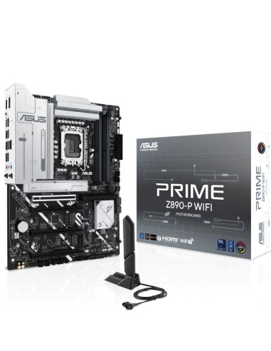 h2Placa Base Asus Prime Z890 P h2pLas placas base de la serie ASUS PRIME estan disenadas por expertos para liberar todo el pote