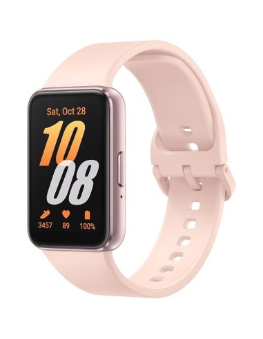 h2Pulsera Smartband Samsung Galaxy Fit 3 h2pDura hasta 13 dias con una sola carga Se ajusta suavemente a tu muneca y registra m