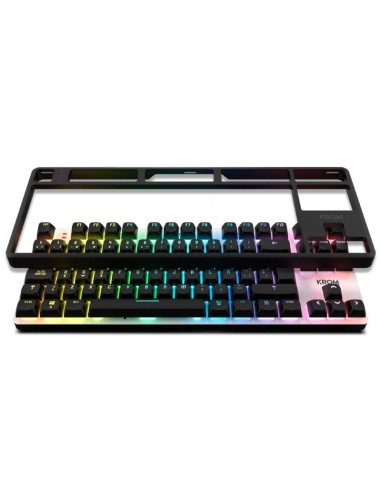 ph2Kernel PRO h2WIRELESS HOT SWAP MINI KEYBOARDbr ppulliTeclado mecanico con teclas de perfil alto liliCubierta superior magnet