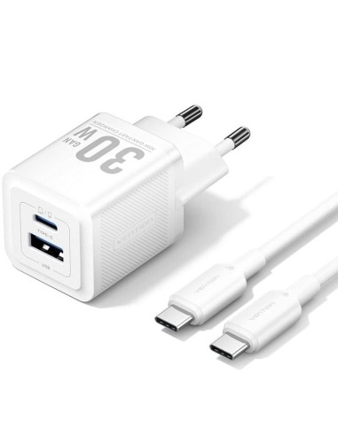 h2Cargador GaN de 2 puertos USB C A 30 W 30 W con cable USB C a USB C h2divbr divdivh2Especificaciones h2pullibNombre b liliCar