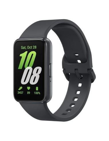 h2Pulsera Smartband Samsung Galaxy Fit 3 h2pDura hasta 13 dias con una sola carga Se ajusta suavemente a tu muneca y registra m